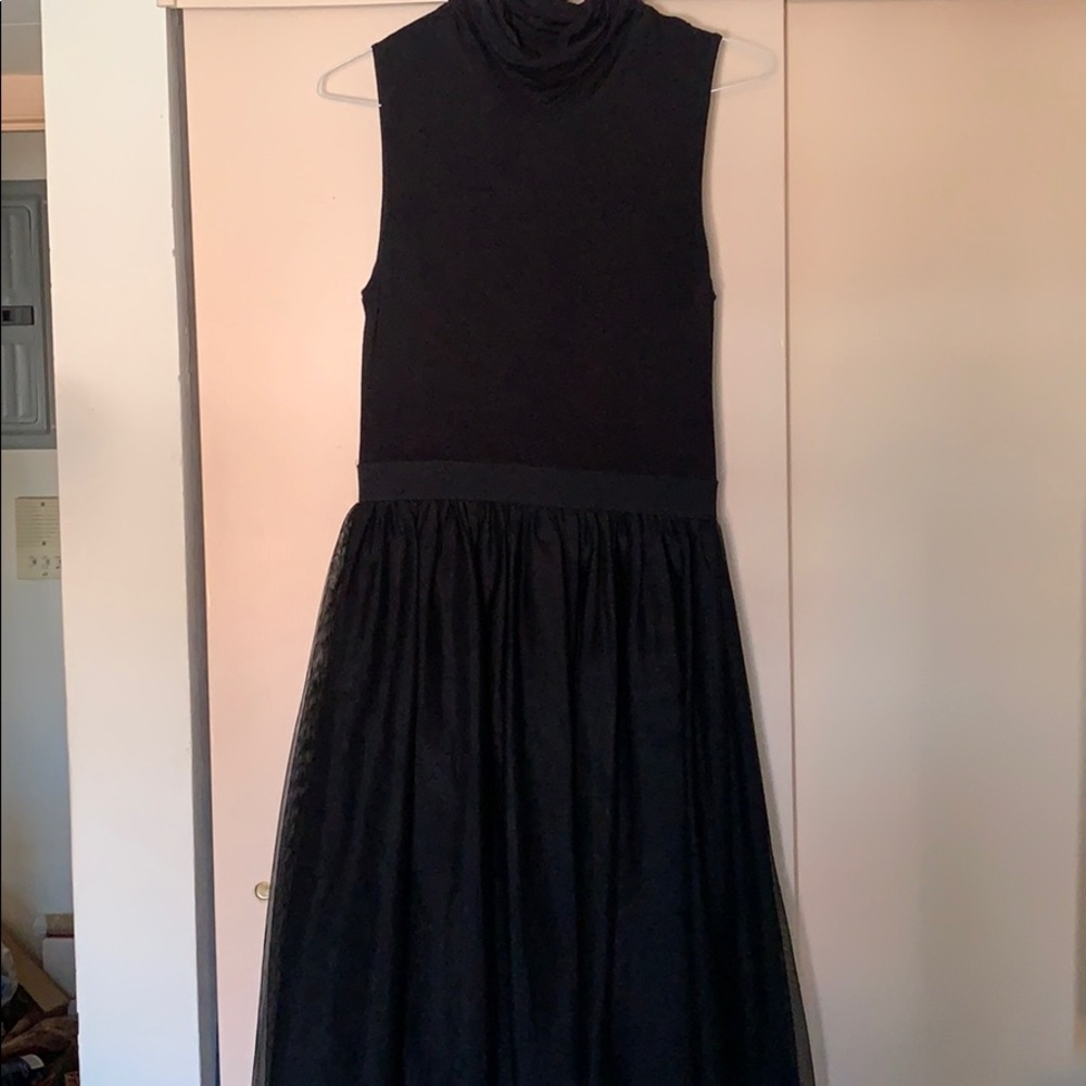Hope and Harlow black tulle skirt dress